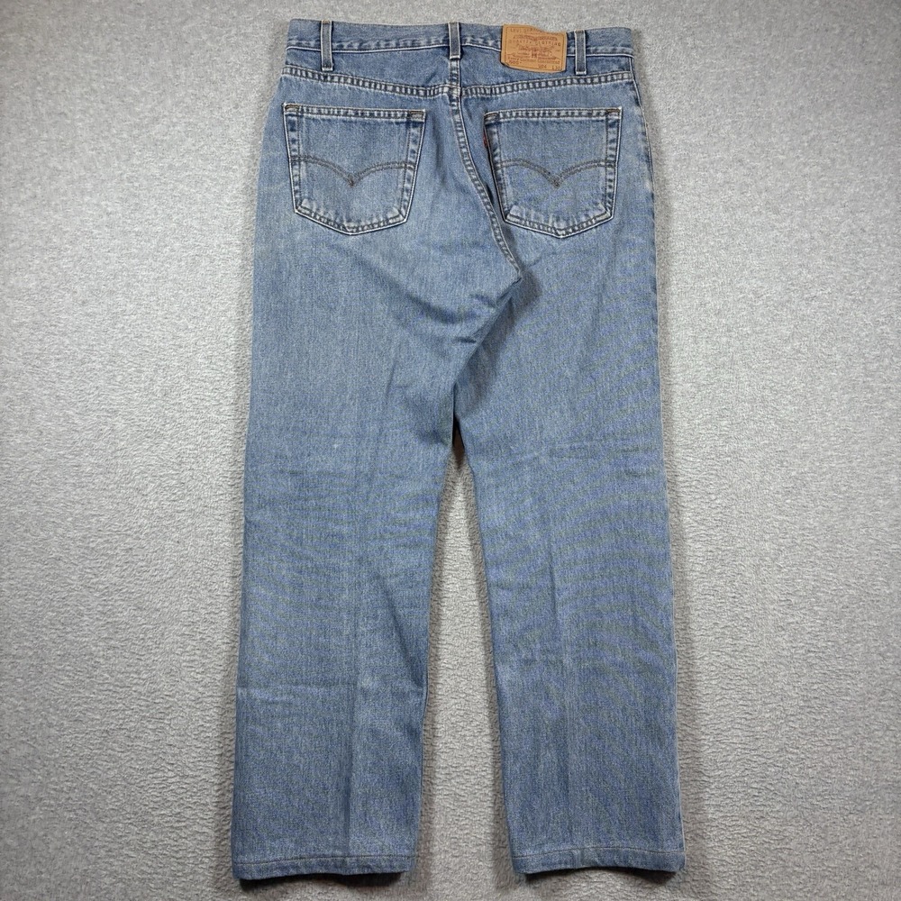 Vintage Y2K Levis 505 Regular Fit Jeans Mens 34x29 Medium Wash Denim Grunge 2000